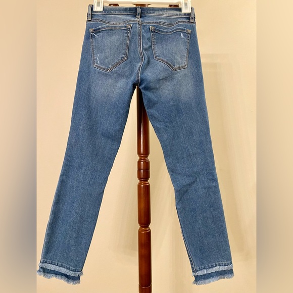 Loft Outlet Low-rise Slim Jeans - Size Petite US25 - Medium wash - Picture 2 of 4